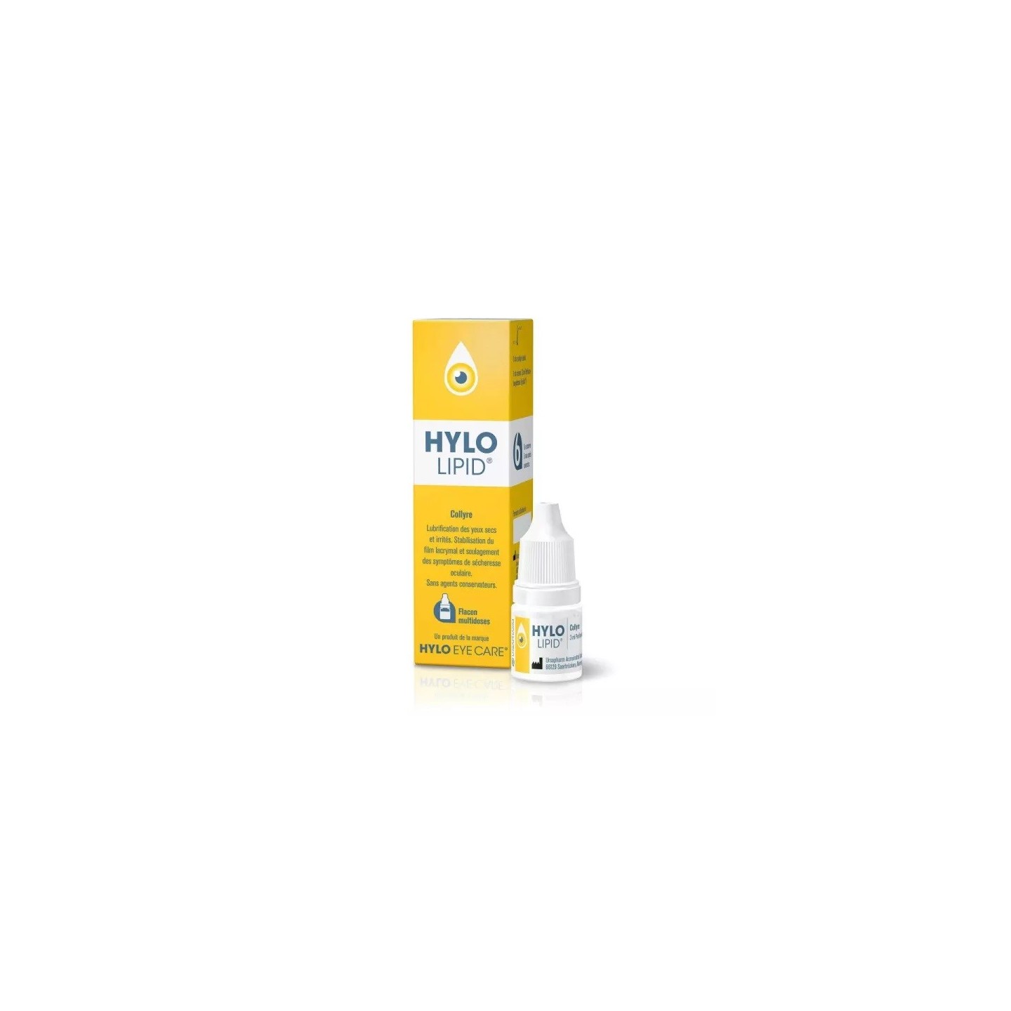 Ursapharm Hylo Lipid Collyre - 3ml