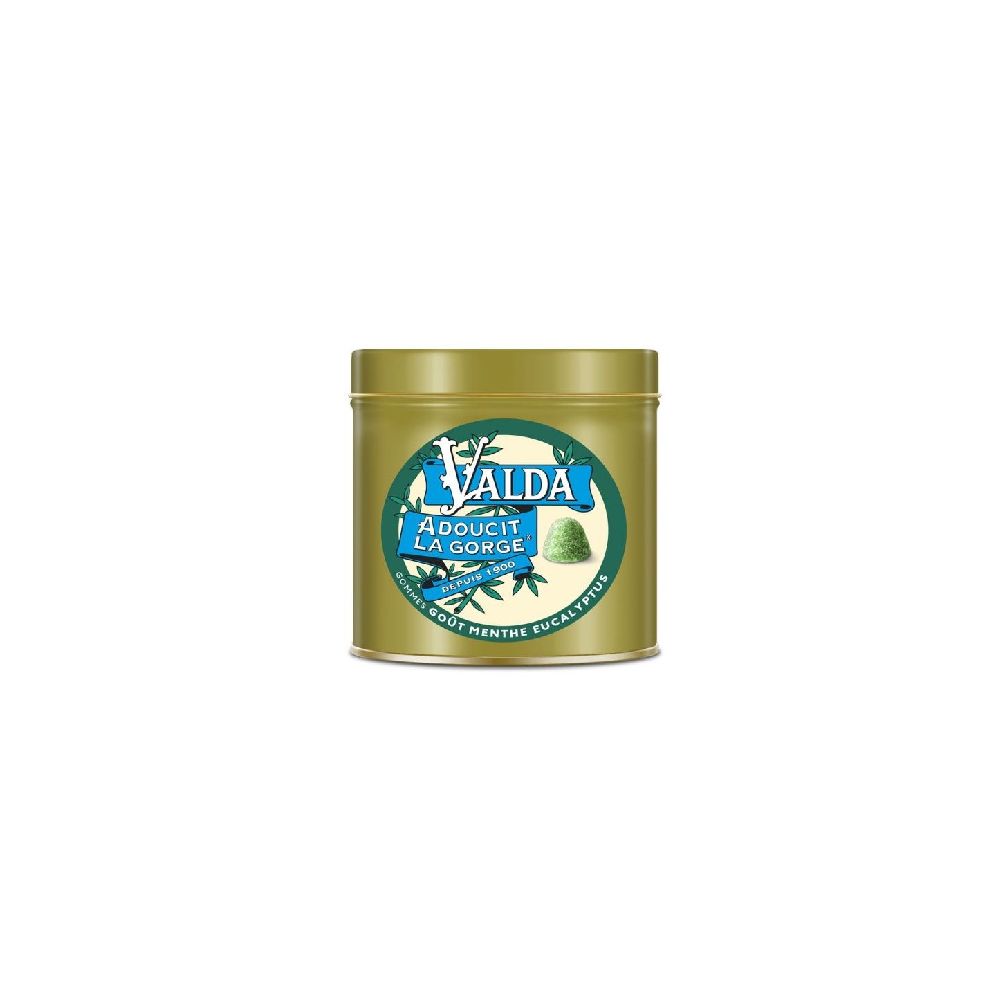 Valda Gommes goût menthe eucalyptus - 140g