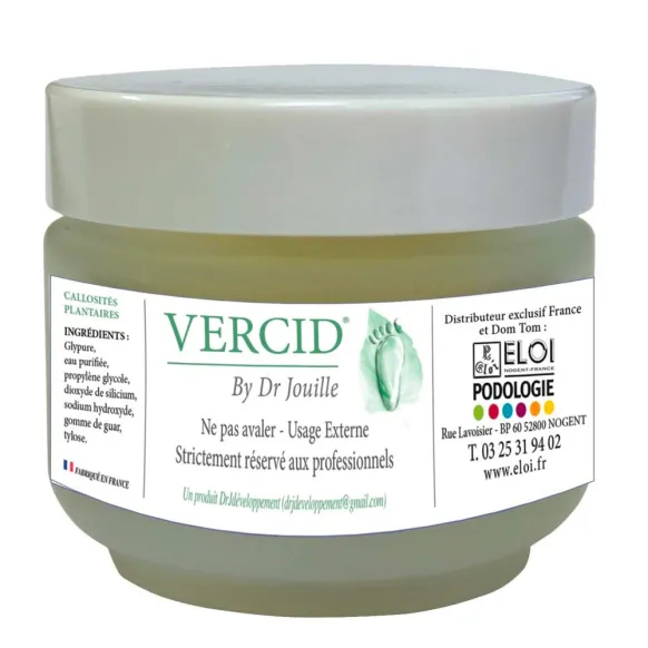 VERCID BY DR JOUILLE CALLOSITES DES PIEDS