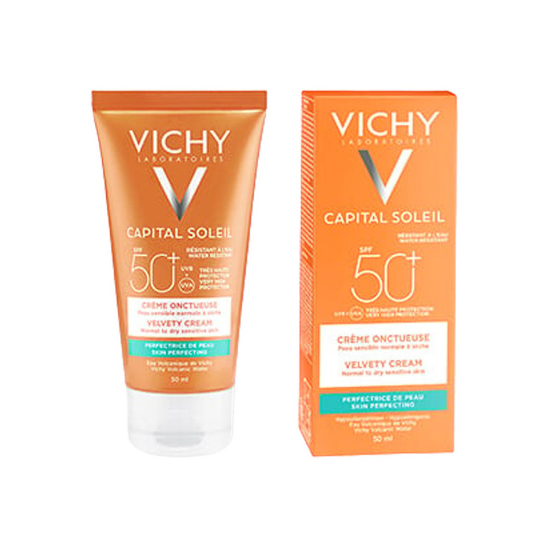 Pharmacie Bastille - Vichy Capital Soleil crème onctueuse SPF50+ 50ml