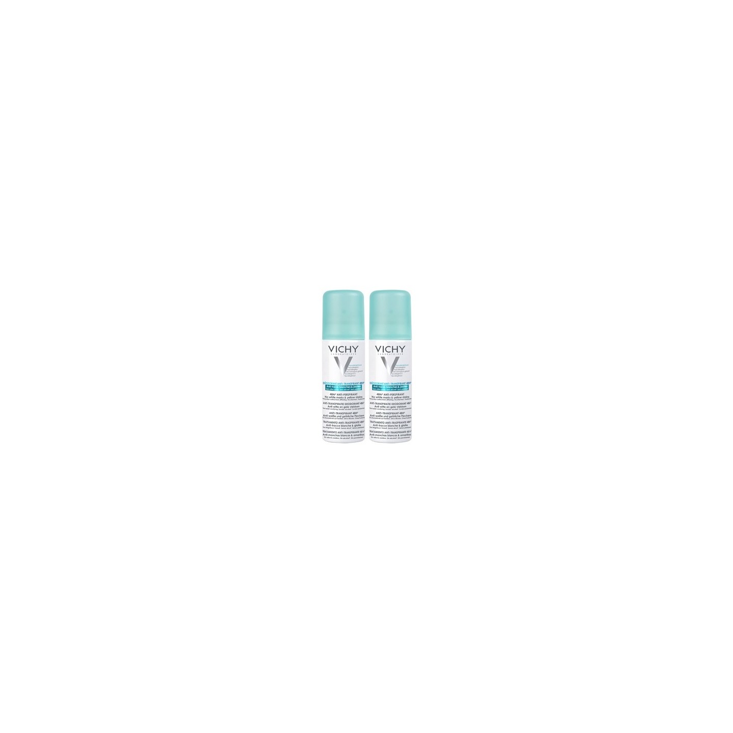 Vichy deodorant anti transpirant 48h 2x125ml