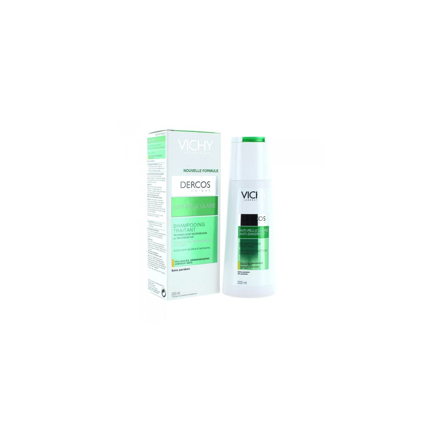 Vichy Dercos shampooing Anti pellicule 200ml