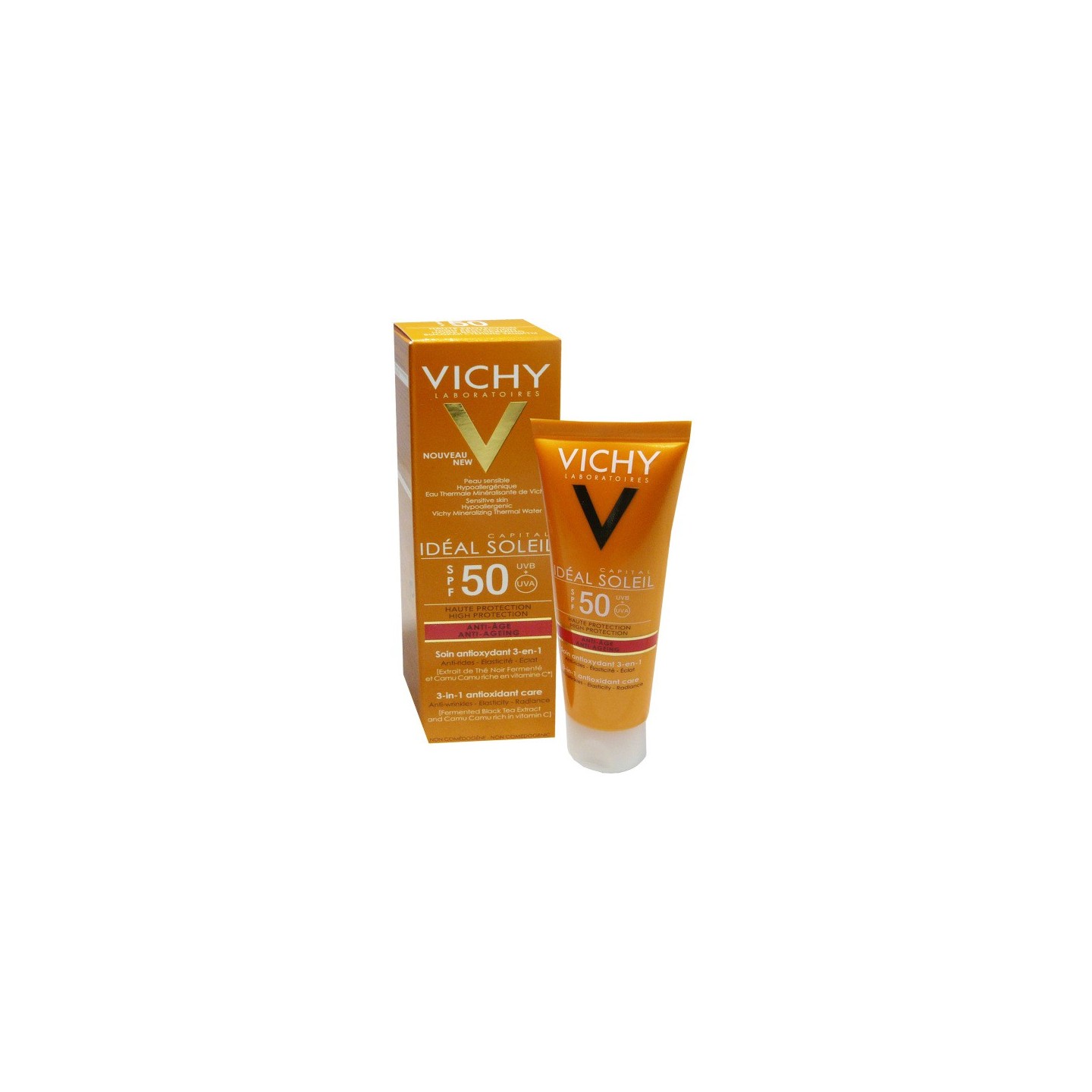 Vichy Idéal Soleil soin anti-âge spf 50 - 50ml