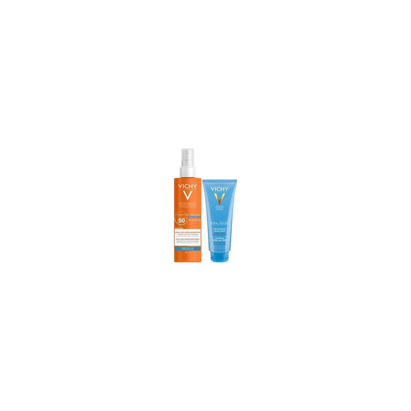 Vichy spray anti-déshydratation spf 50 - 200ml + lait offert