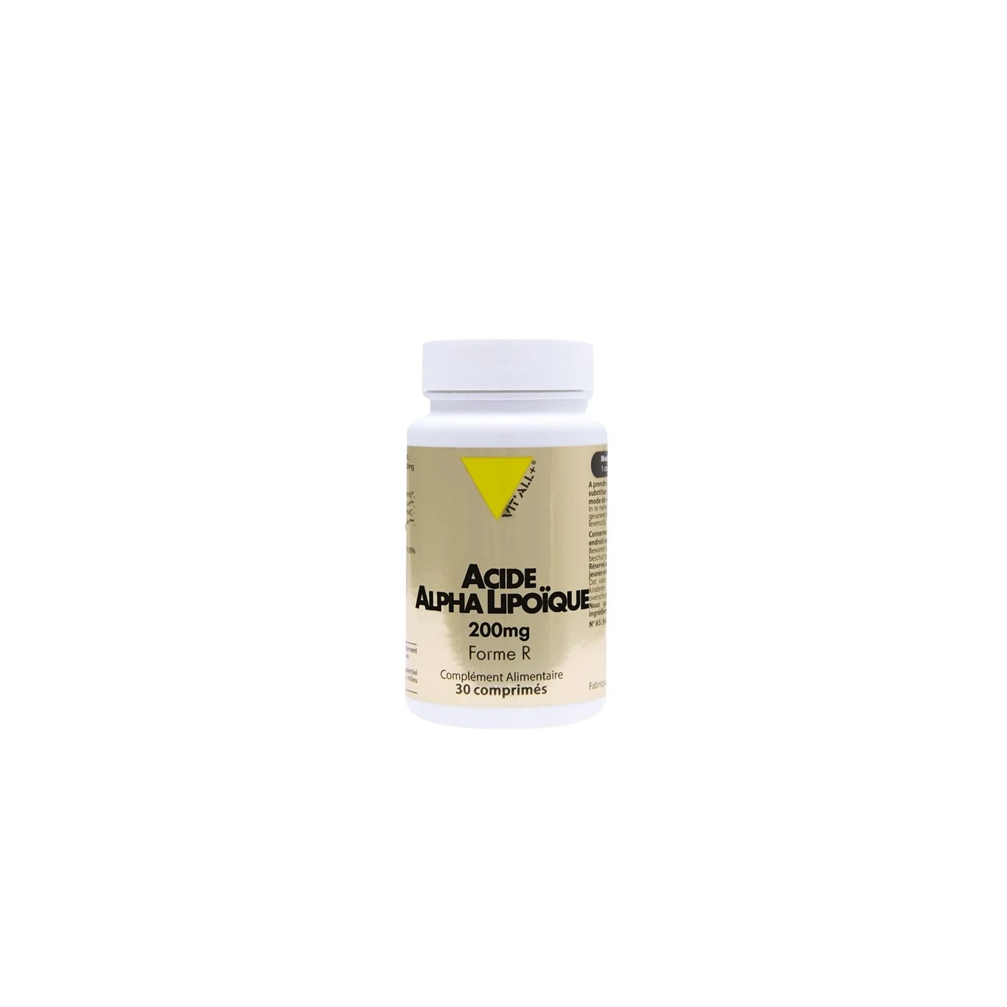 Vit'all+ Acide Alpha-lipoïque 200mg - 30 comprimés