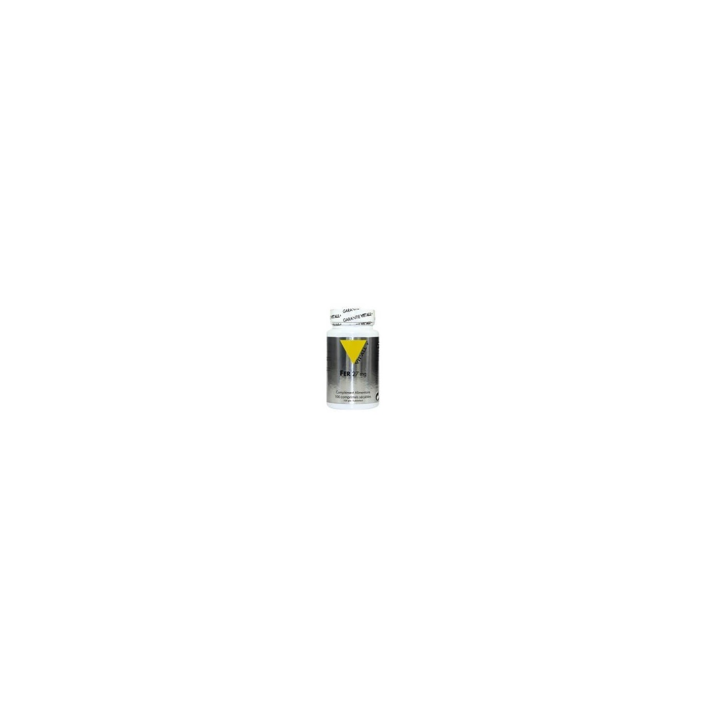 Vitall+ fer bisglycinate 100 comprimés