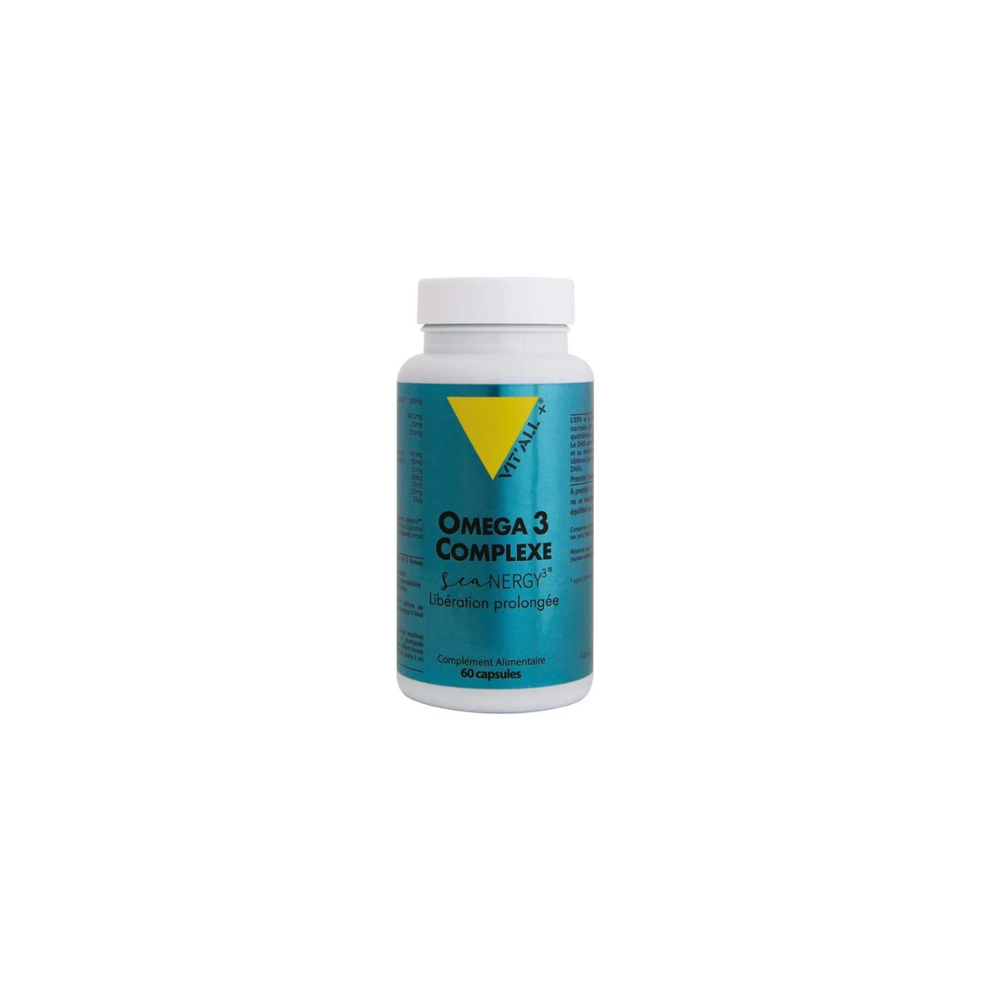 Vit'all+ Omega 3 Complexe SeaNergy3 - 60 capsules