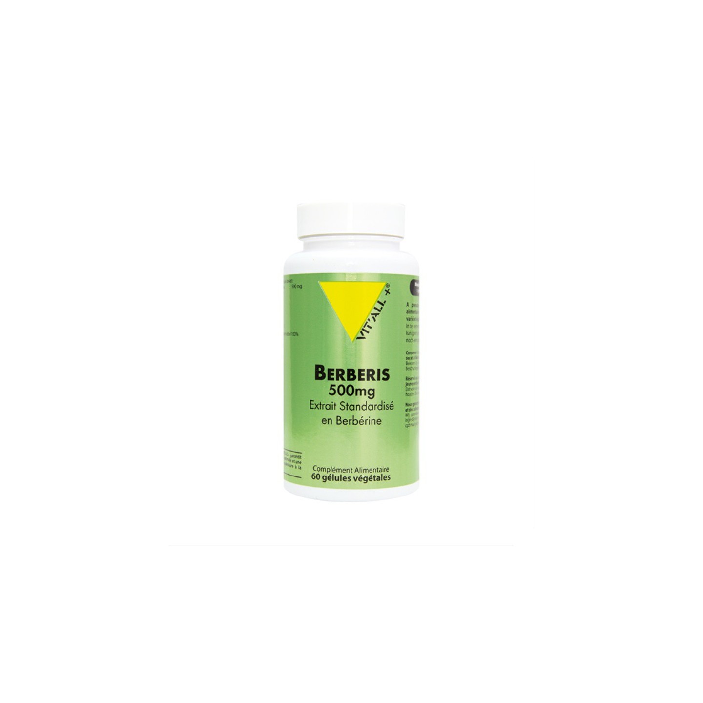 Vitall+ Berberis 500mg - 60 gélules végétales