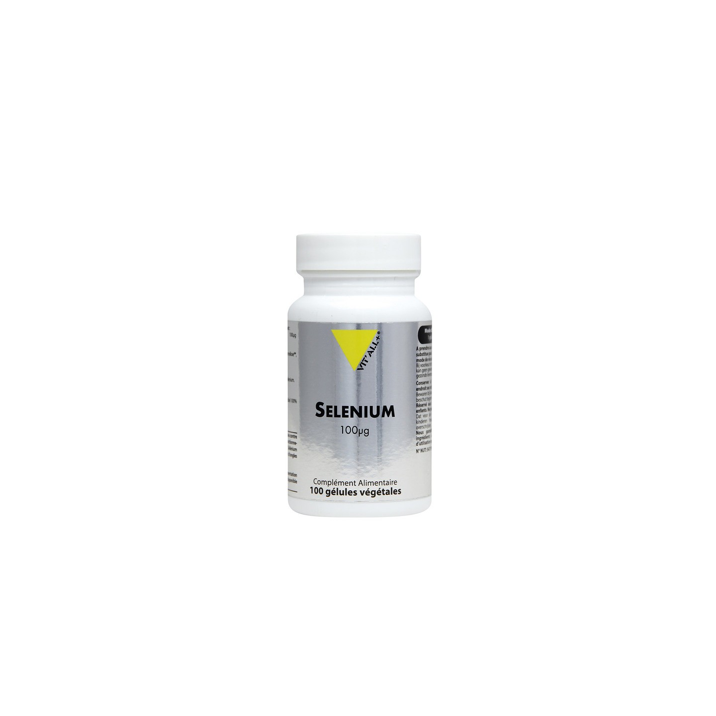 Vitall+ Sélénium 100µg - 100 gélules végétales
