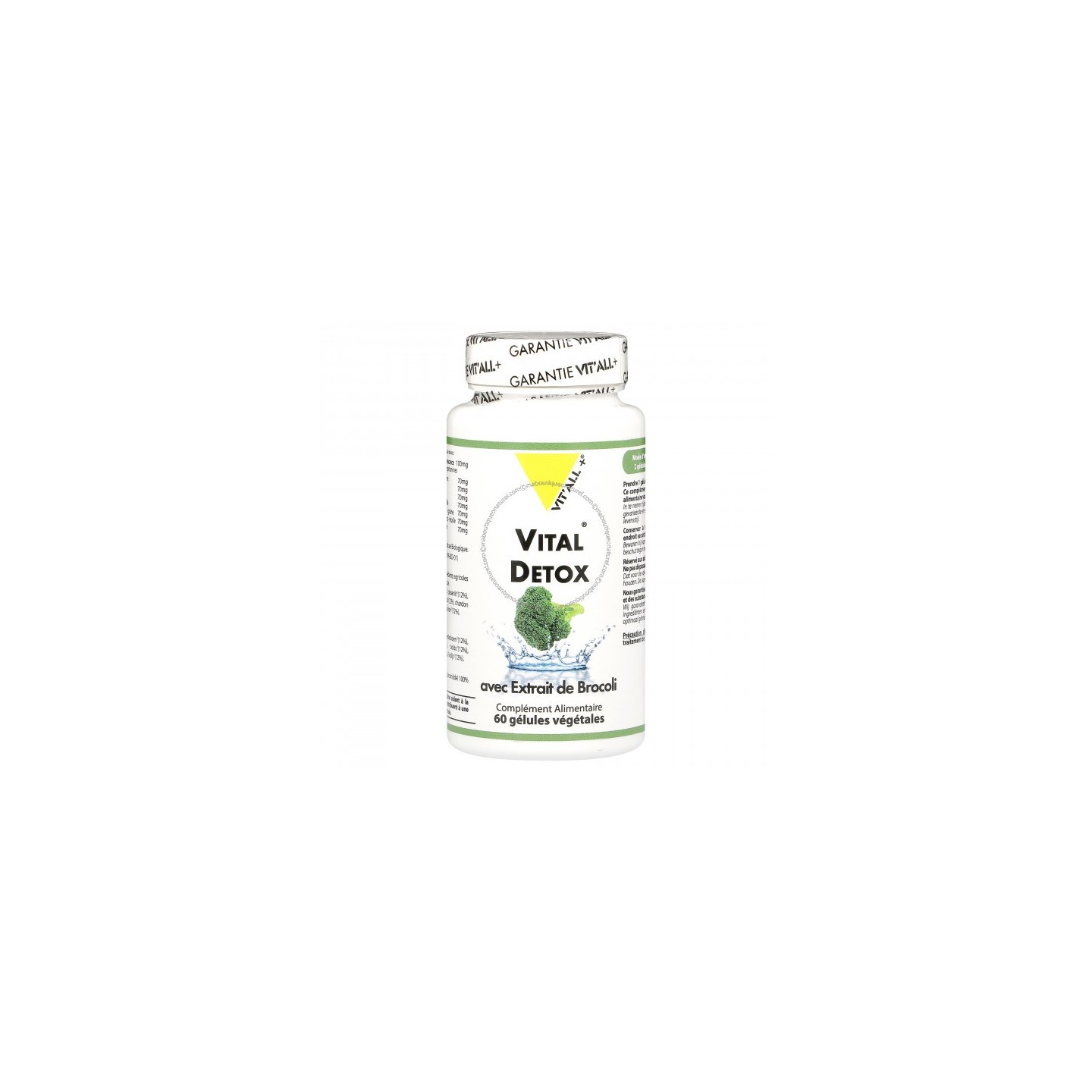 Vitall+ Vital Détox 60 gélules végétales