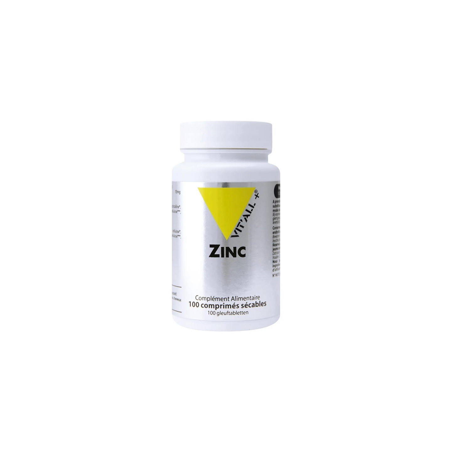 Vitall+ Zinc 30mg - 100 comprimés