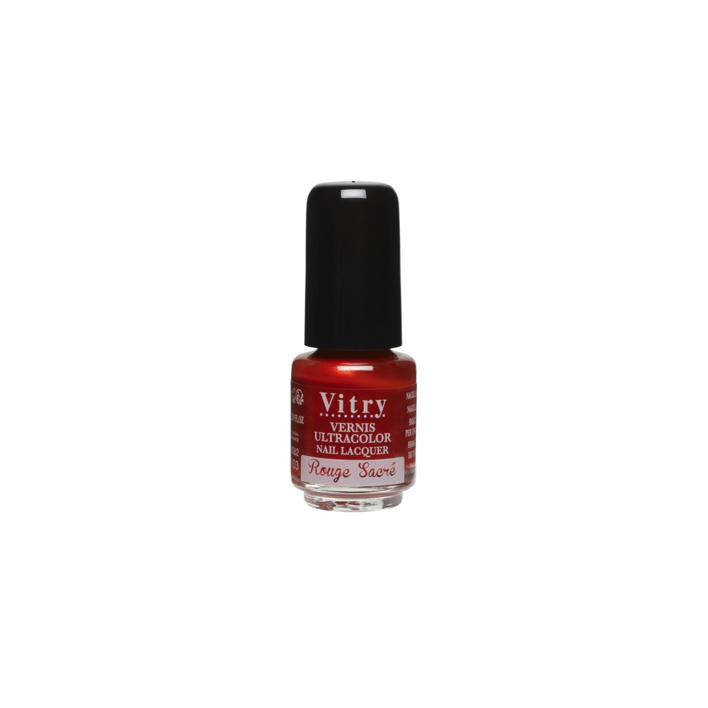 Vitry Les Rouges Vernis à ongles Rouge Sacré - 4ml