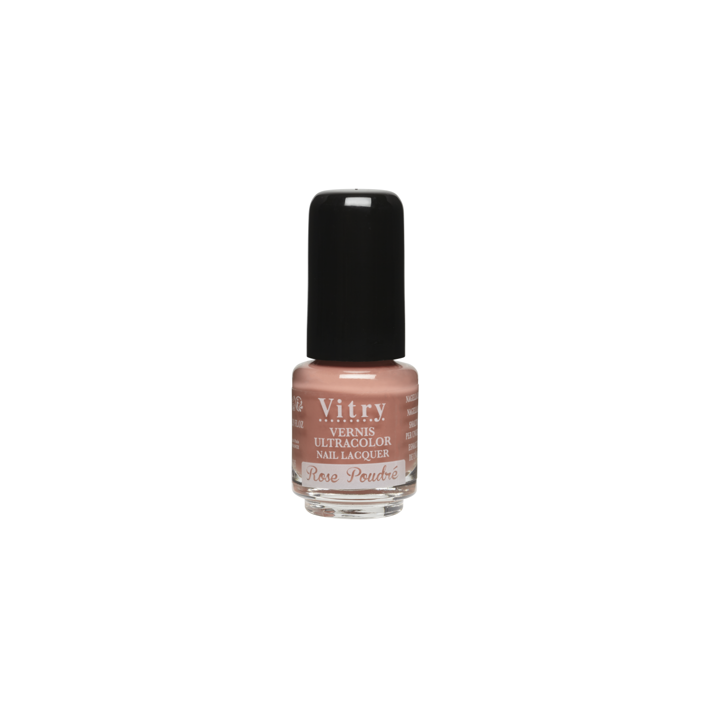 Vitry vernis à ongles rose poudré 4 ml