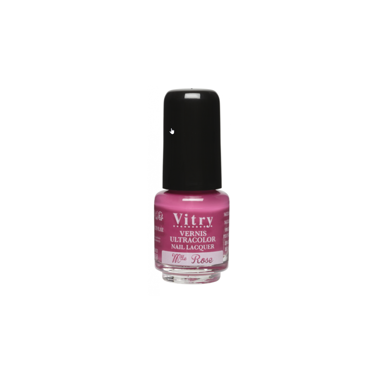 Vitry Ultracolor Vernis à ongles Mademoiselle Rose - 4ml