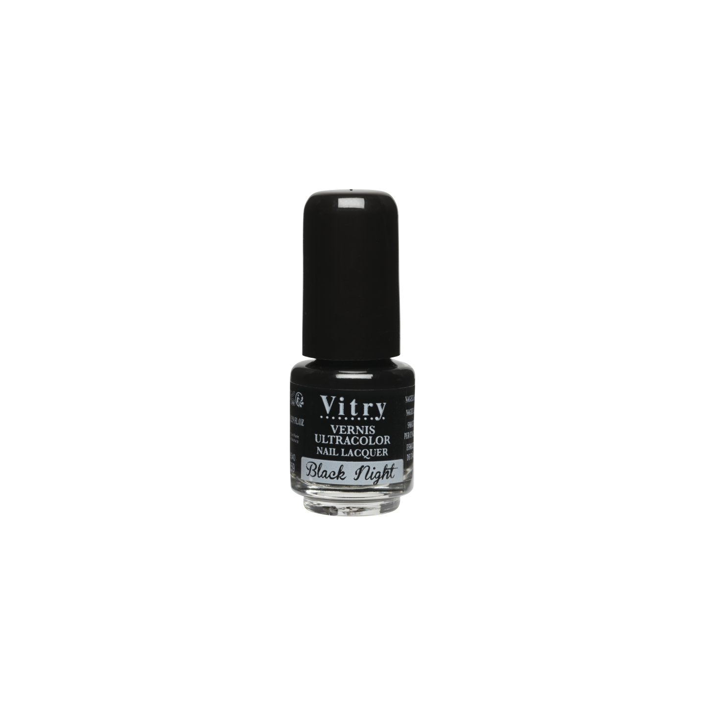 Vitry vernis à ongles black night 4 ml
