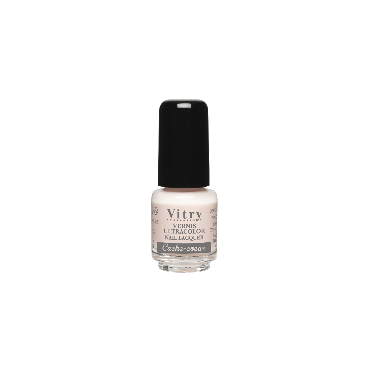 Vitry vernis à ongles cache-coeur 4 ml