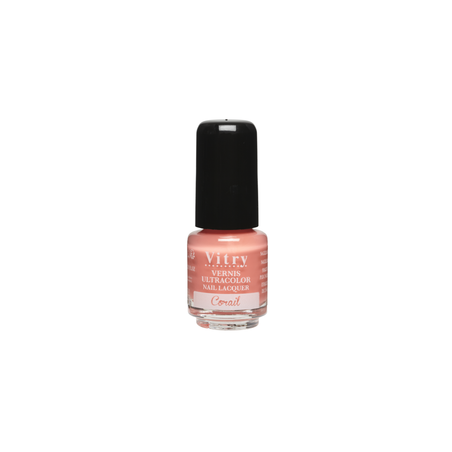 Vitry vernis à ongles corail 4 ml