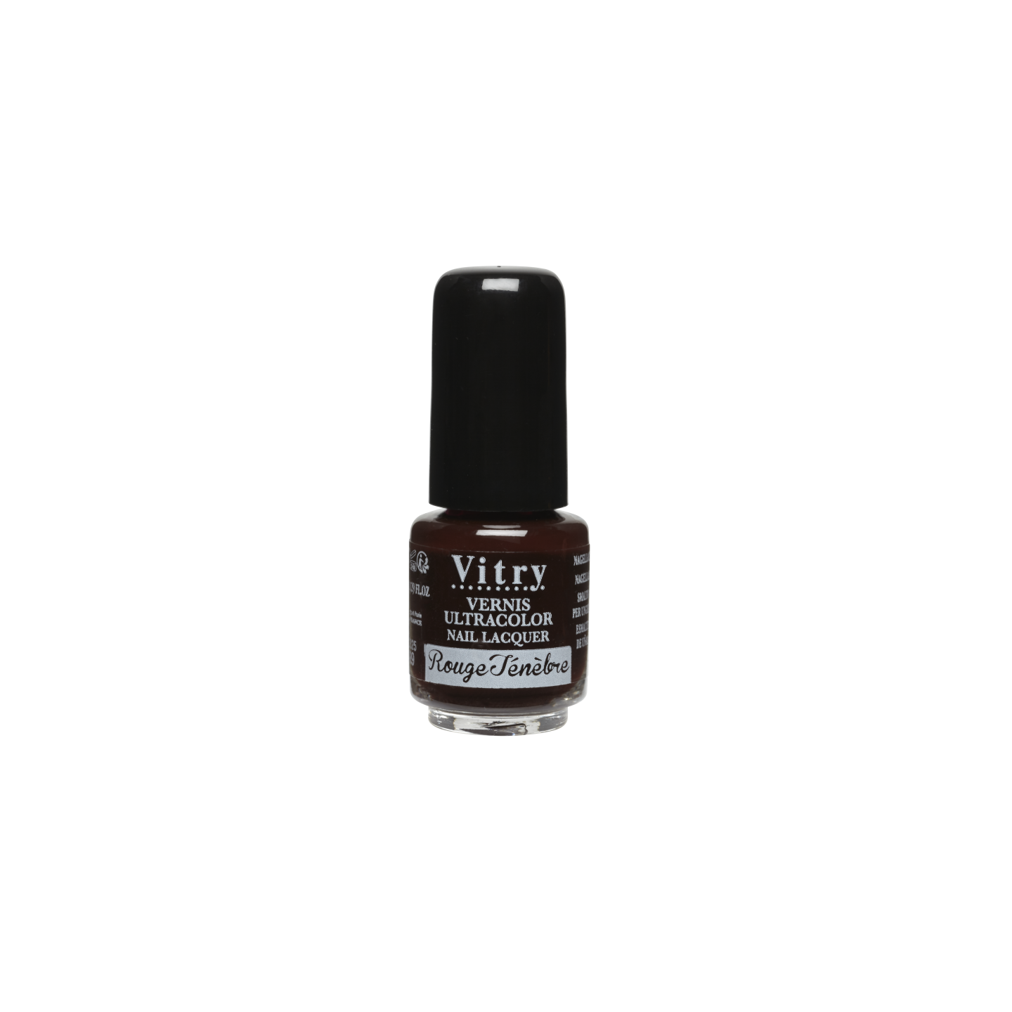 Vitry vernis rouge ténèbre 4 ml