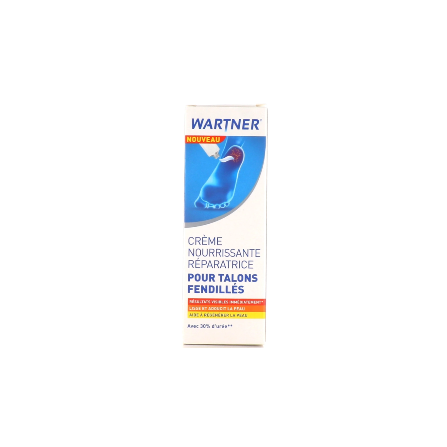 Wartner Crème nourrissante réparatrice talons fendillés - 50ml