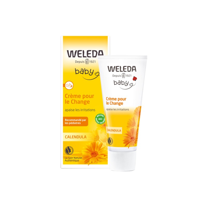 Pharmacie Bastille - Weleda baby calendula crème pour le change 75ml