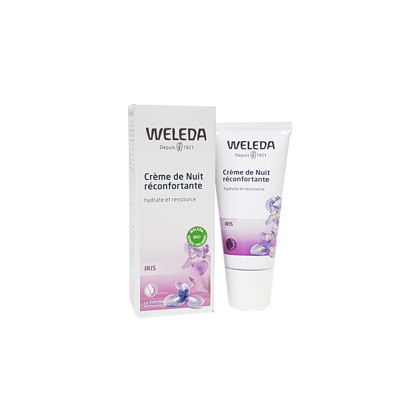 Weleda crème de nuit réconfortante iris 30ml