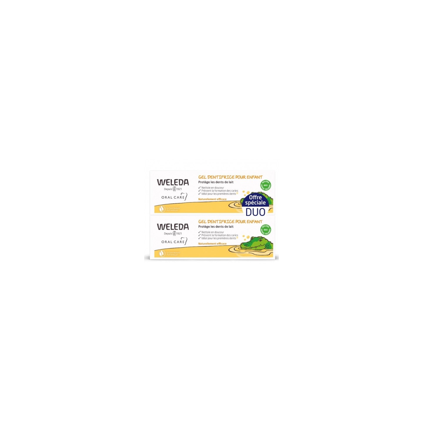 Weleda dentifrice enfant 50ml duo