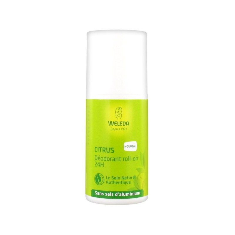 Pharmacie Bastille - Weleda Déodorant Roll-on 24 H au Citrus 50 ml