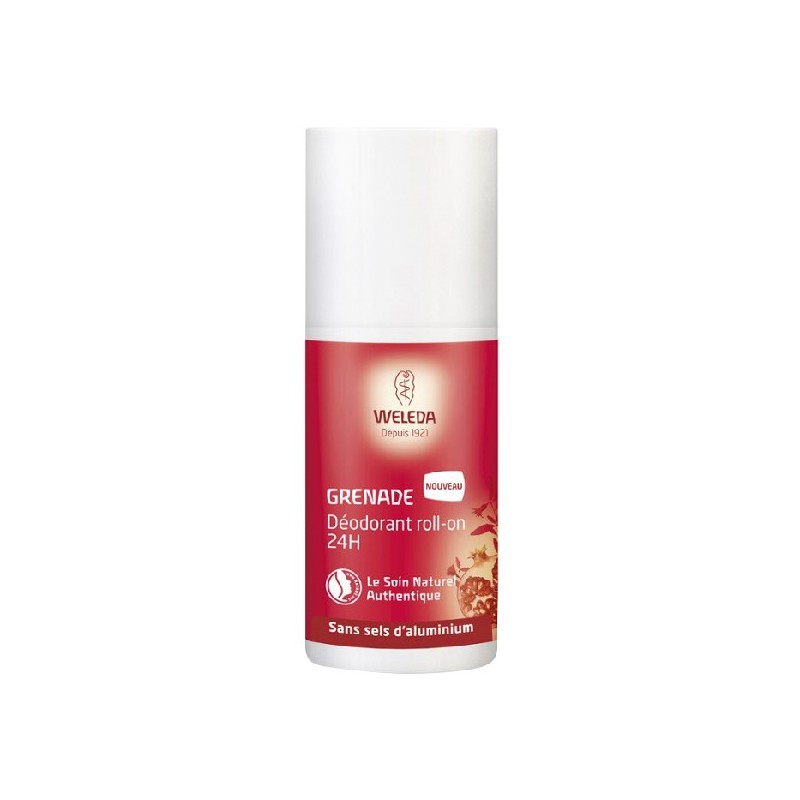 Pharmacie Bastille - Weleda déodorant roll-on 24h grenade 50ml