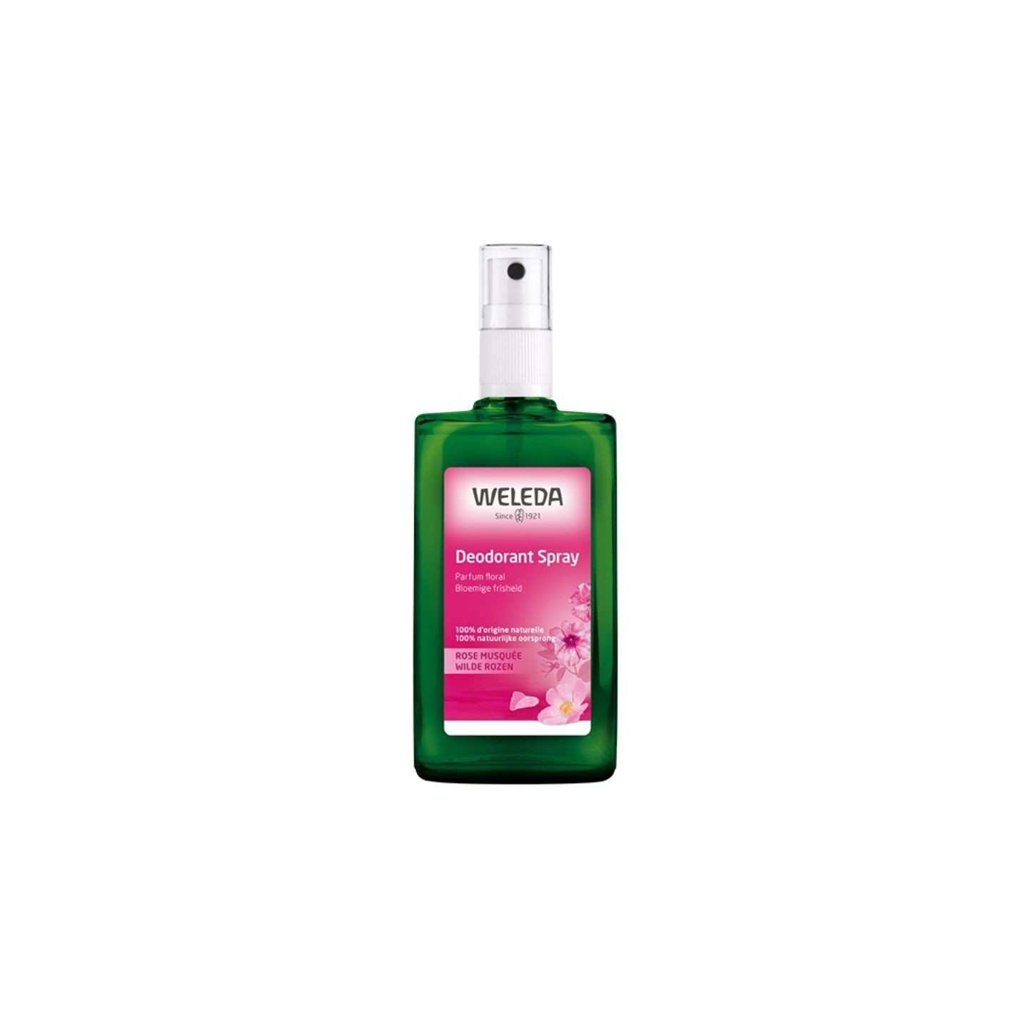 Weleda Déodorant spray à la rose musquée - 100ml