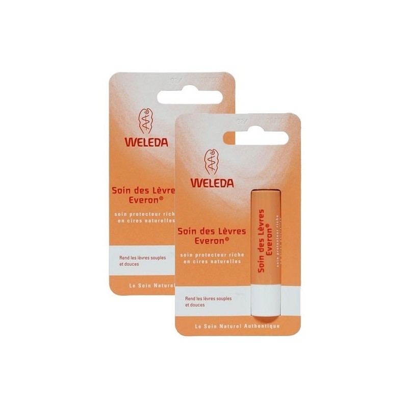 Pharmacie Bastille - Weleda Soin des Lèvres Everon 2 x 4,8g