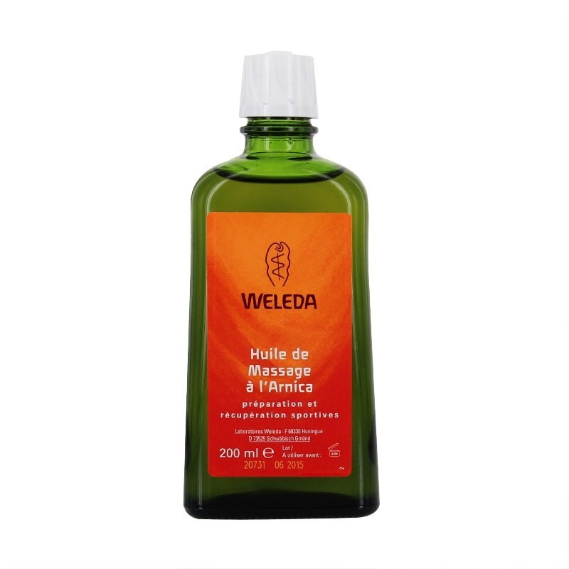 Pharmacie Bastille - Weleda huile de massage à l'arnica 200ml