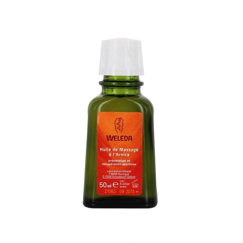 Pharmacie Bastille - Weleda huile de massage à l'arnica 50ml