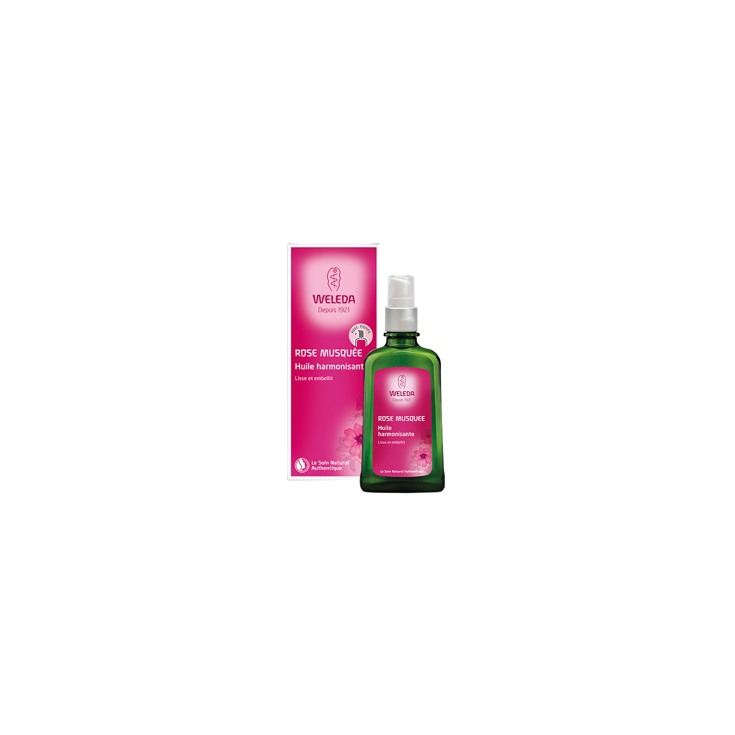 Weleda huile harmonisante à la rose musquée 100 ml
