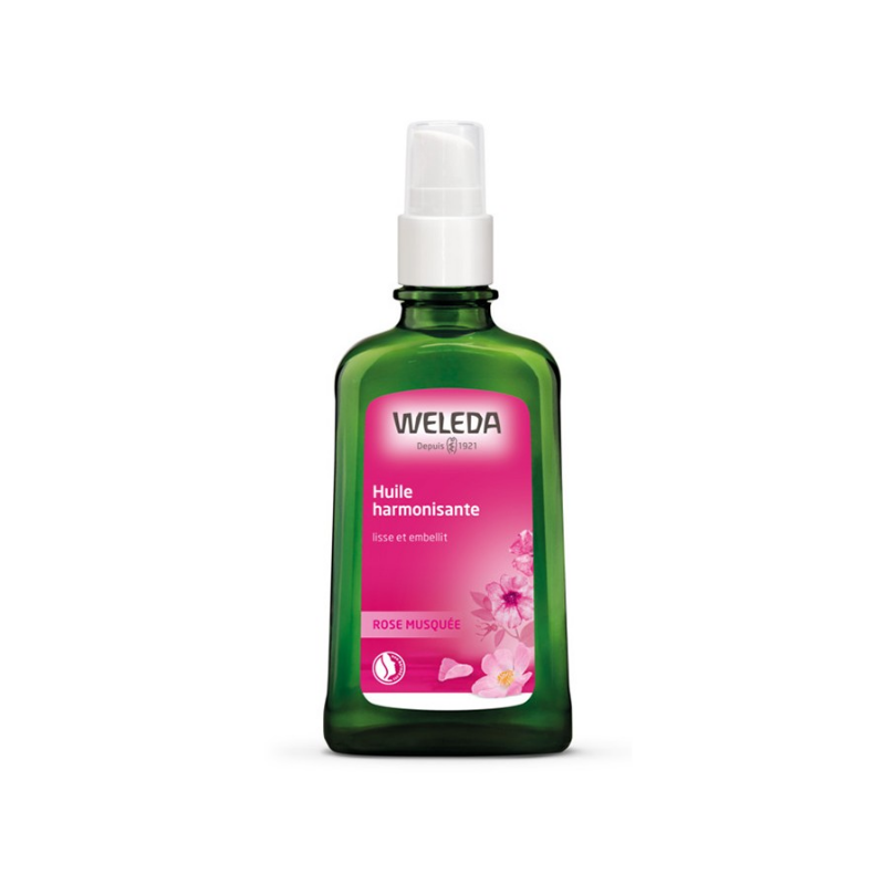 Pharmacie Bastille - Weleda huile harmonisante à la rose de musquée bio 100ml