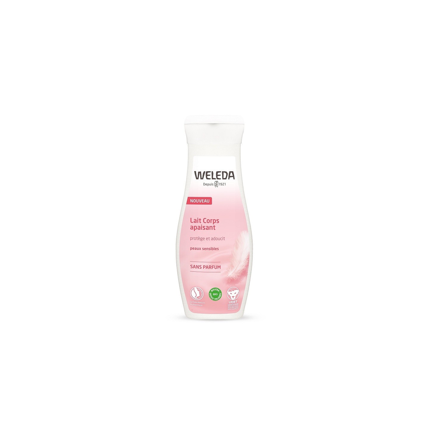 Weleda Lait corps apaisant non parfumé Bio - 200ml