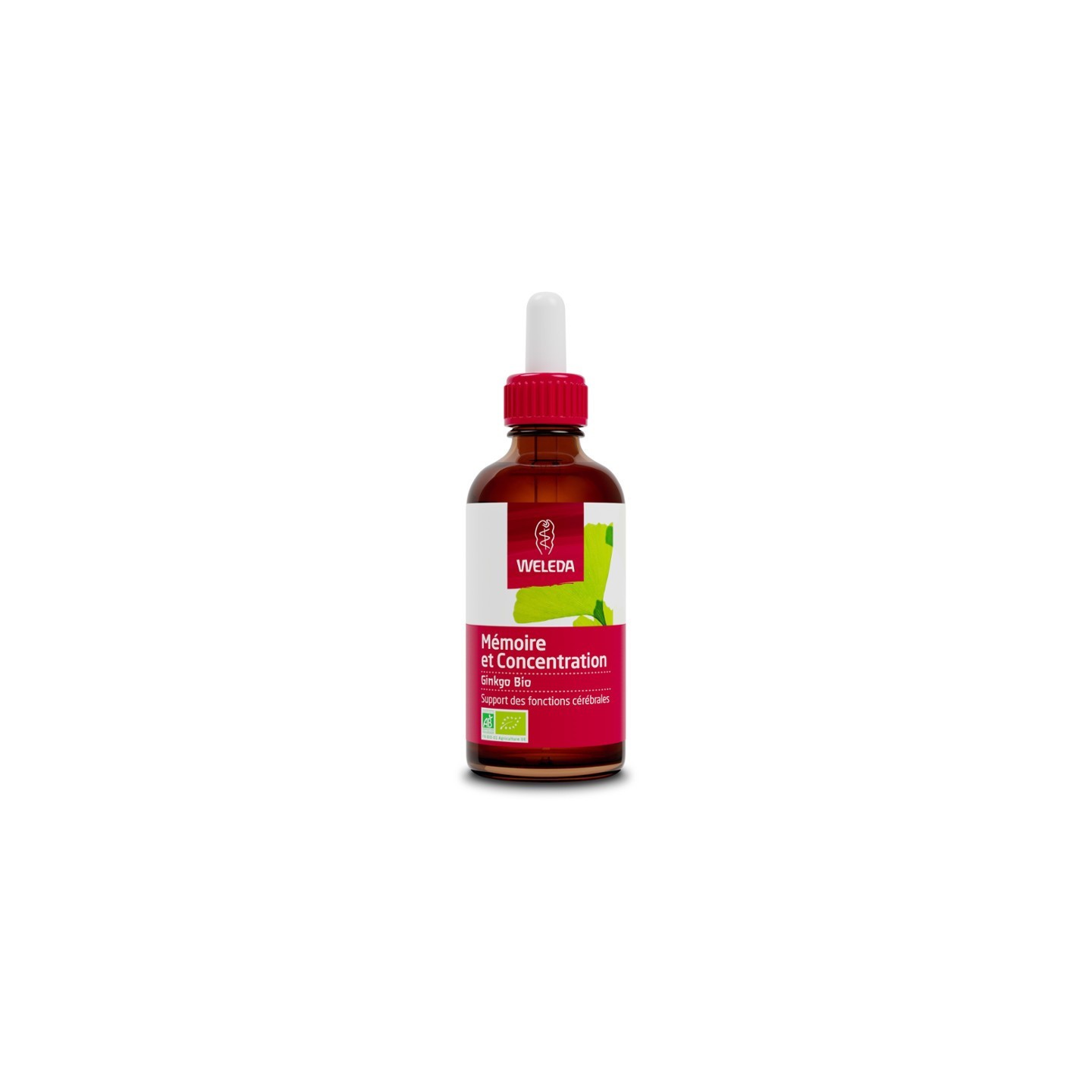 Weleda Mémoire et concentration extrait Gingko Bio - 60ml