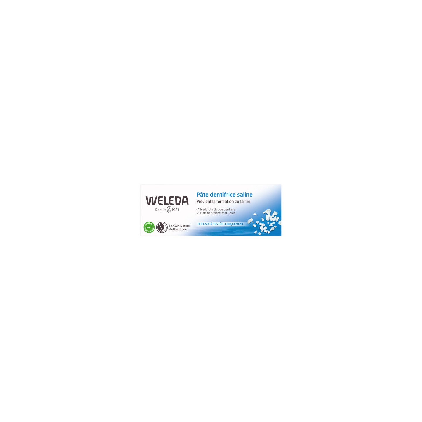 Weleda pâte dentifrice saline 75 ml solo