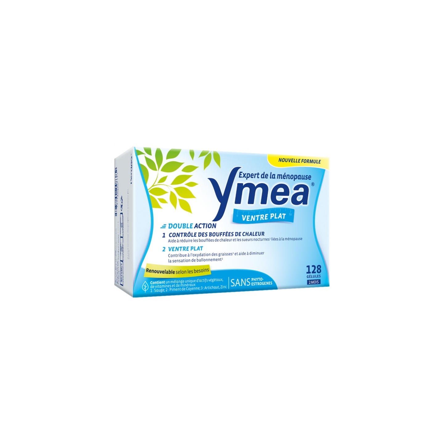Ymea Ventre plat - 128 gélules