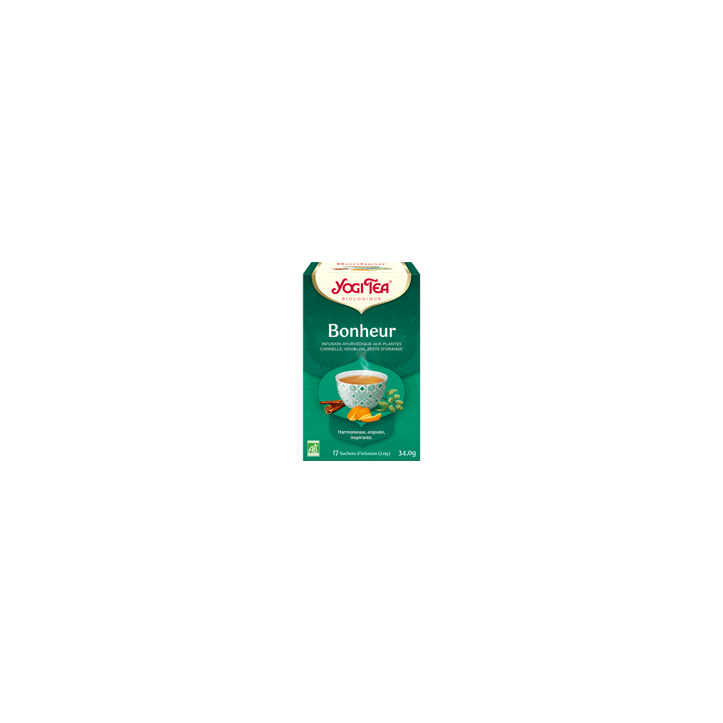 Yogi Tea Infusion Bio Bonheur - 17 sachets