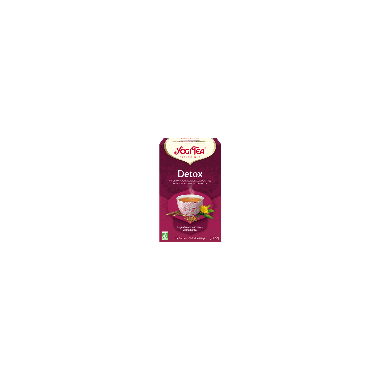 Yogi Tea Infusion Bio Détox - 17 sachets
