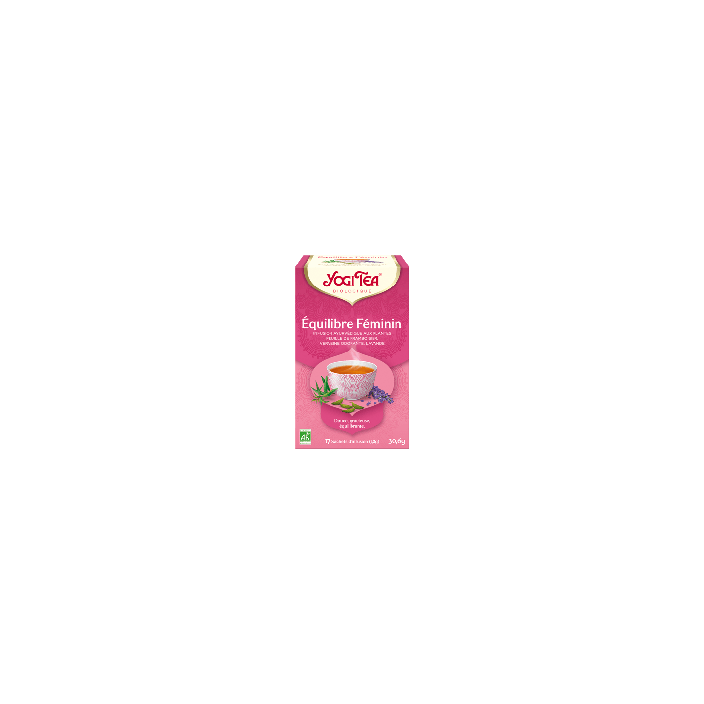 Yogi Tea Infusion Bio Équilibre Féminin - 17 sachets