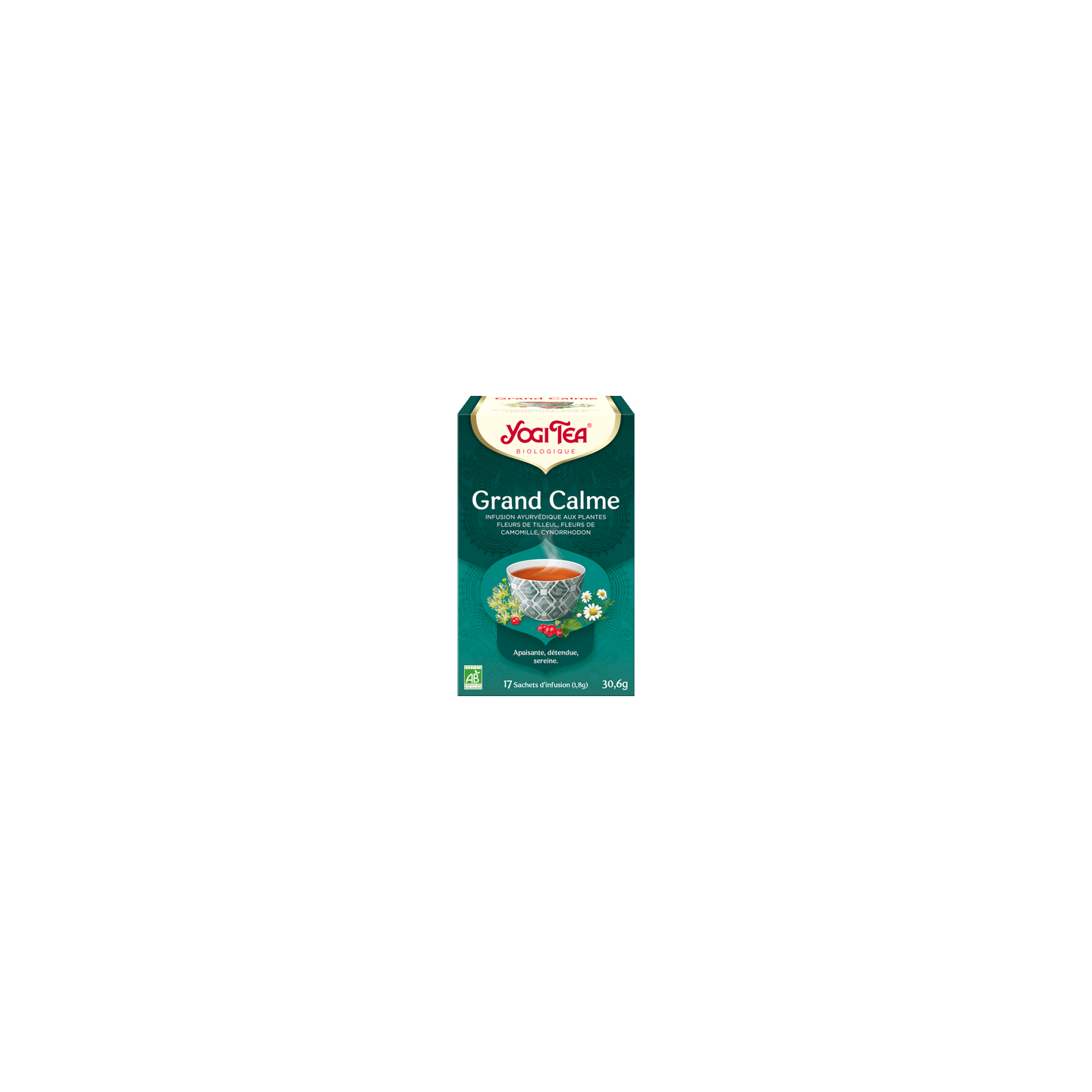 Yogi Tea Infusion Bio Grand Calme - 17 sachets