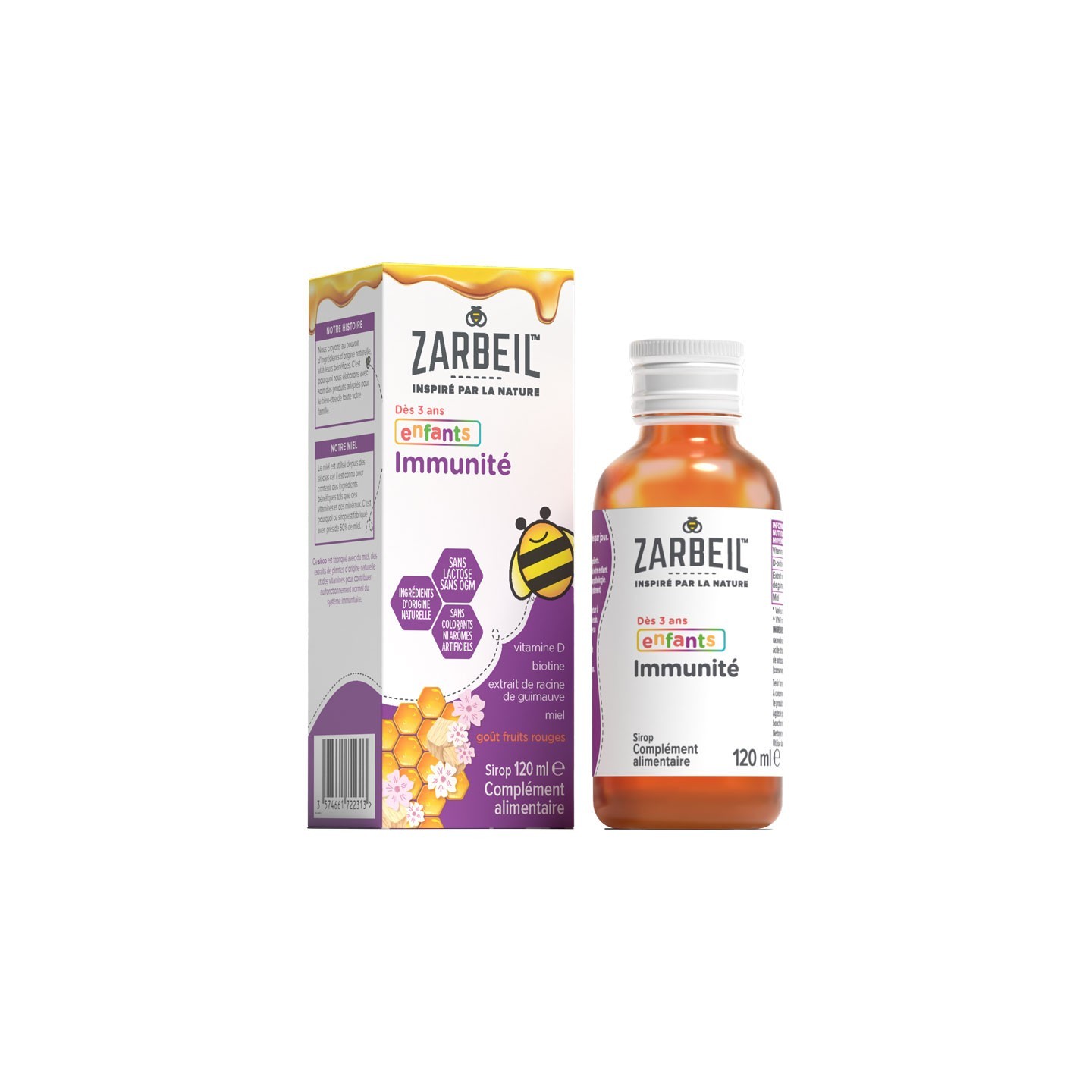 Zarbeil Sirop Immunité enfants - 120ml