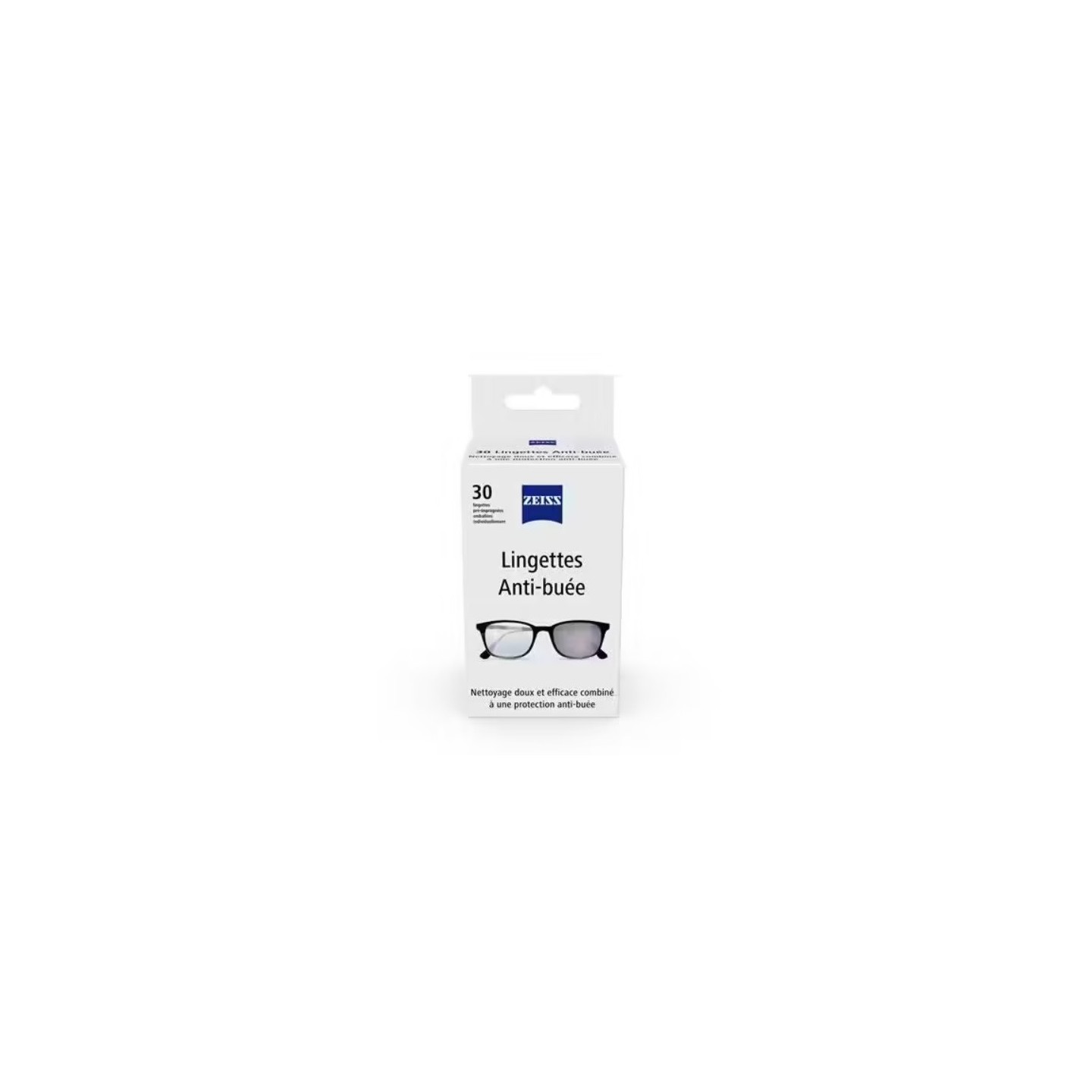 Zeiss Lingettes antibuées pour lunettes - Boite de 30
