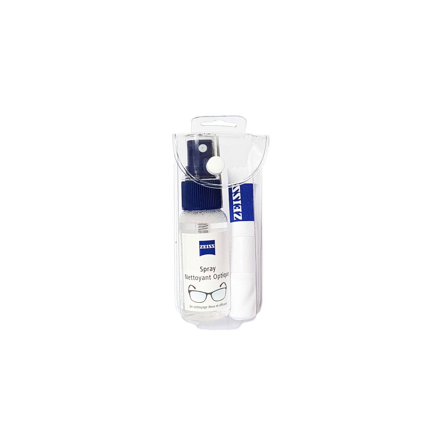 Zeiss Spray nettoyant optique 30ml + 1 tissu microfibre