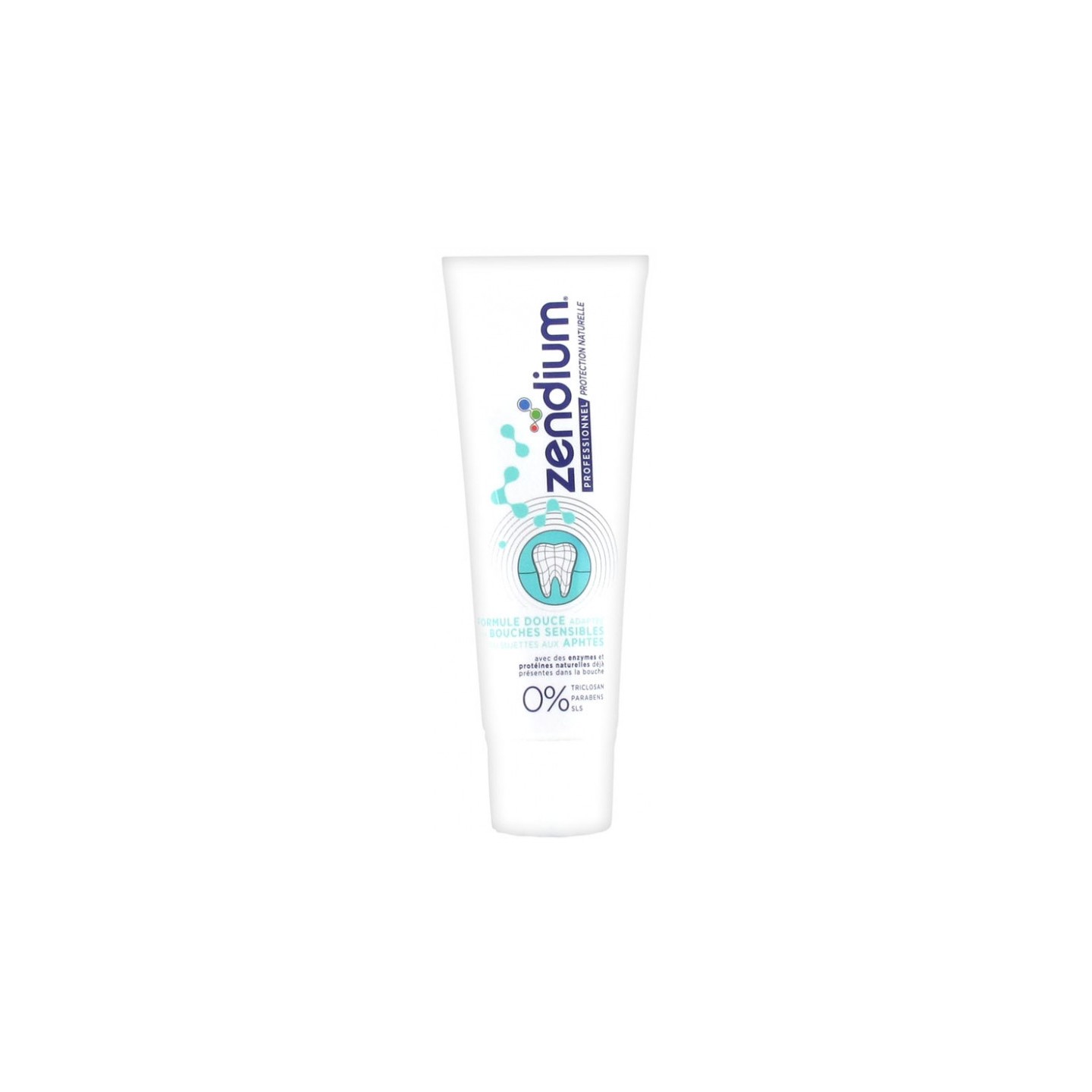 Zendium Professionnel Dentifrice formule douce - 75ml